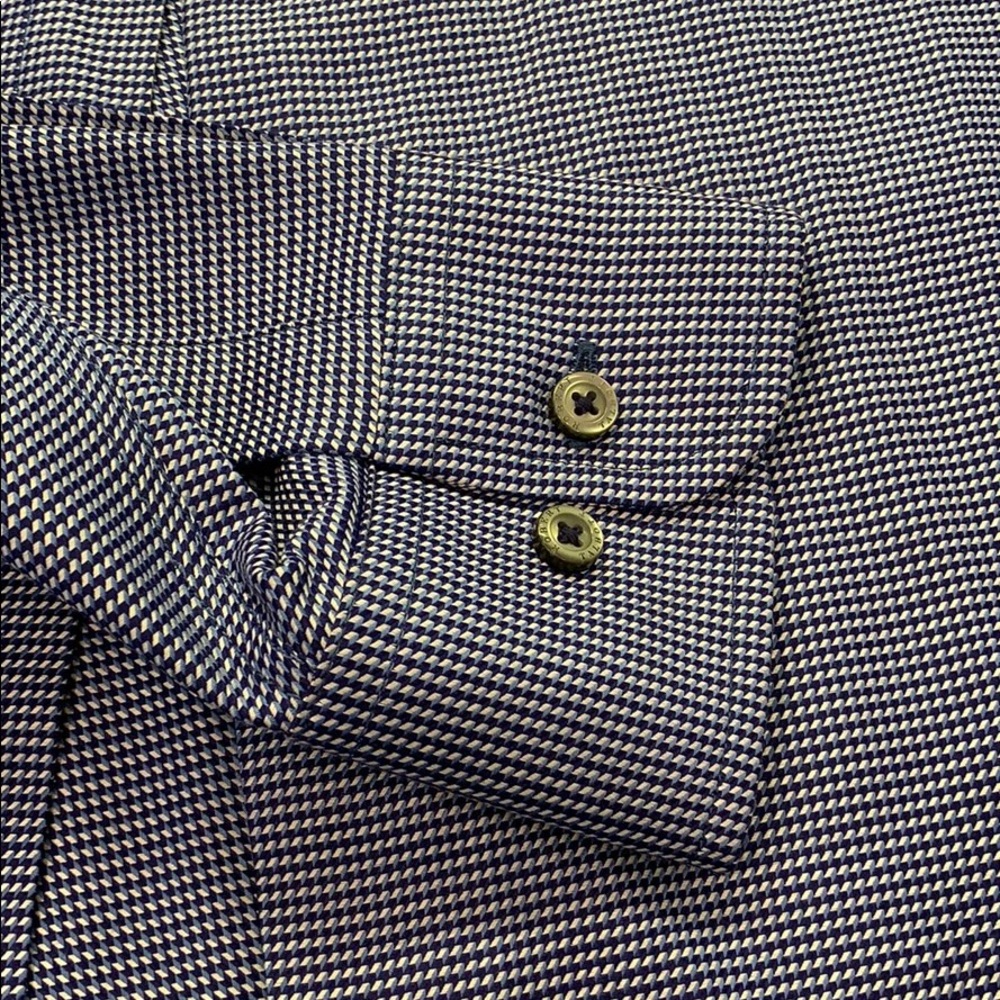 Excellent Condition! Talbot Button Down Shirt Blue - image 7